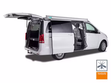 Magnetic fly screen / mosquito net for Mercedes-Benz V Class, Vito, Marco Polo, Horizon, Activity from BJ2014 (W447) sliding door(s) Passenger | standard