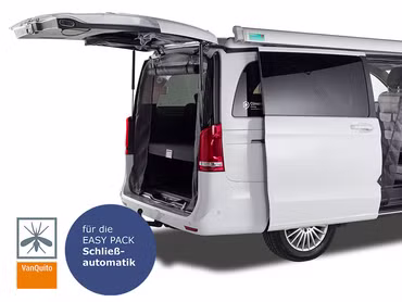 Magnetic fly screen / mosquito net for Mercedes-Benz V Class, Vito, Marco Polo, Horizon, Activity from BJ2014 (W447) tailgate easy up | standard