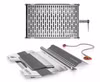 SKOTTI Grill stainless steel gas barbecue incl. gas hose with regulator & free bag