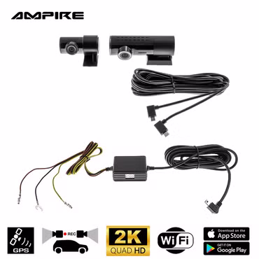 Dashcam and power supply, SD card set for Mercedes - Benz Marco Polo - incl. installation service