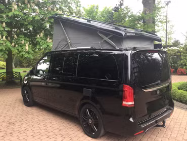 Dach - Reling für Mercedes-Benz Marco Polo, Horizon, Activity ab Baujahr 2004 W639 & W447 schwarz