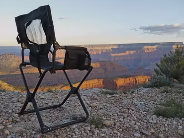 EXPANDER CAMPING CHAIR - FROM FRONT RUNNER, a very compact and sturdy camping chair