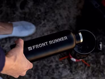DRINKING BOTTLE "ADVENTURETEMP"/BLACK - FROM FRONT RUNNER