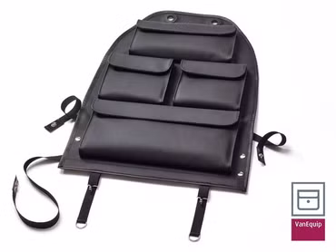 Backrest bag(s) for Mercedes-Benz Marco Polo / Horizon / Activity / V Class & Viano Marco Polo W639 in black passenger