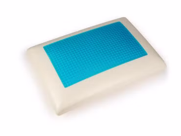 The two-season pillow. Cooling gel pillow and memory foam on the other side, 60x40 cm