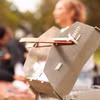 Lid for SKOTTI grill, stainless steel plug-in, oven/toast function +windscreen