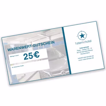 Give the gift of joy to "Marco Polo drivers" with the gift voucher worth (please select amount) €25.00