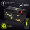 150Ah Lithium LiFePO4 battery for Mercedes-Benz Marco Polo W447 (2014 - today) & W639 (2004 - 2014) | WATTSTUNDE® NOVA Core 150Ah