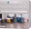 Refill pack for minimalist and aesthetic dehumidifier for motorhomes, campervans and rooms up to 30 m³, 4x300g