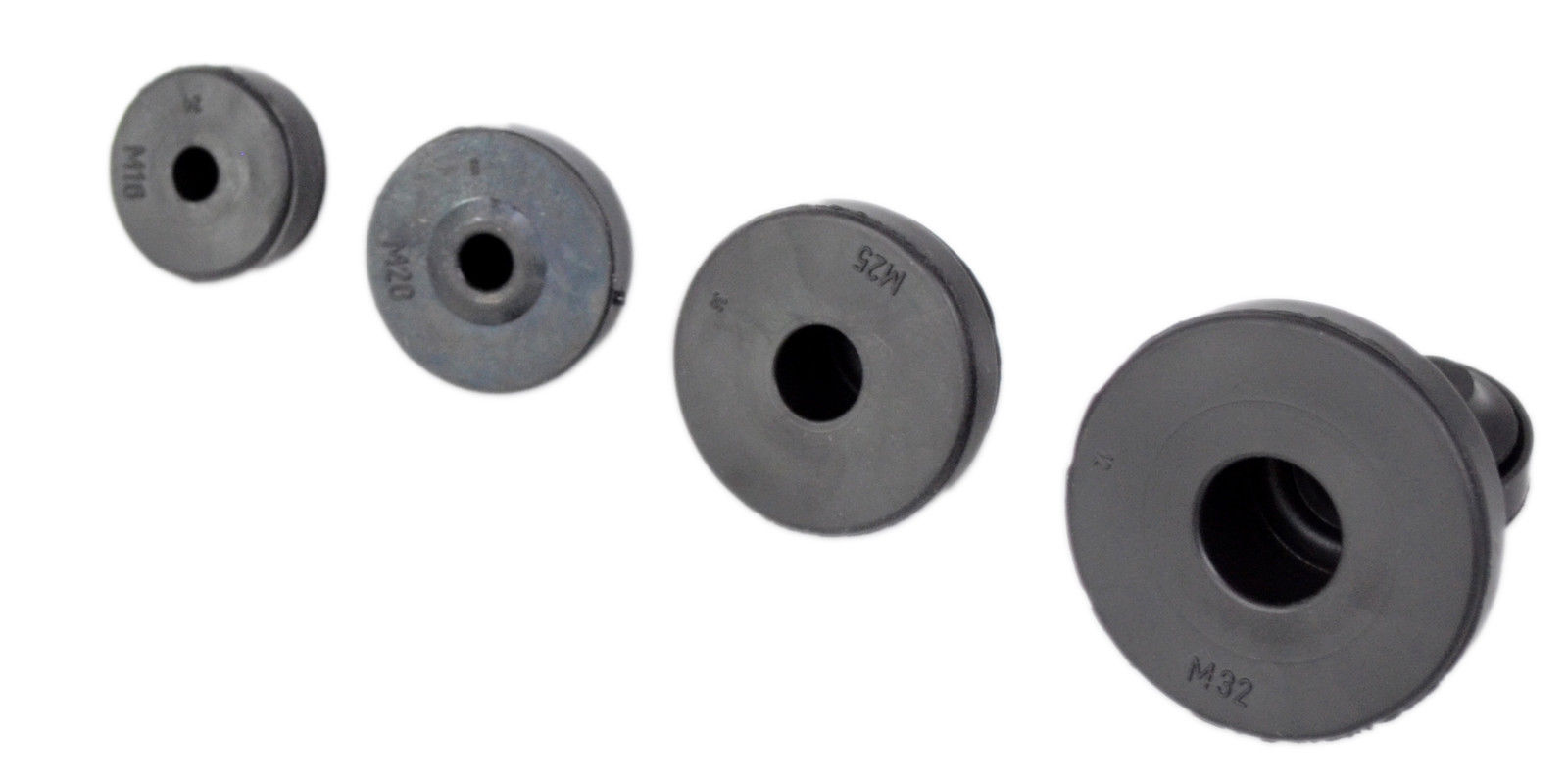 Pasacables Arandela de Goma Pasamuro Negro M12M50 PG7PG29 eBay