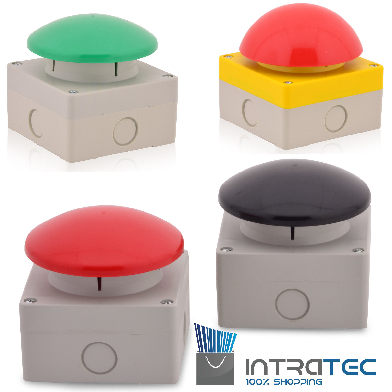 Interruttore Emergenza LAY37-11ZS - Pulsante A Fungo Con Blocco