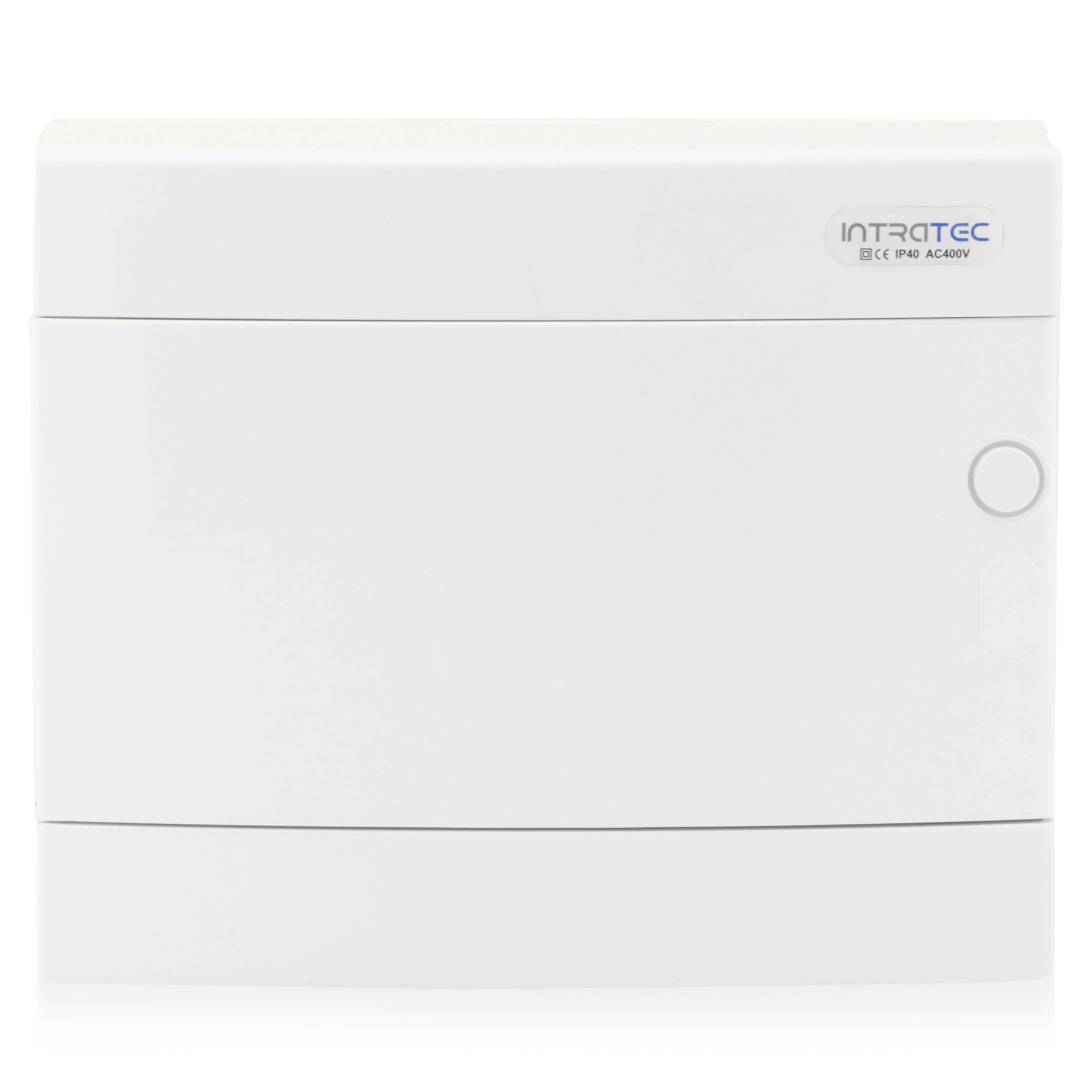 Sicherungskasten Aufputz IP40 Verteiler Gehäuse 1-reihig 12 Module