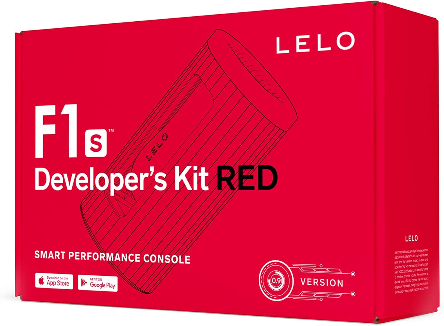 Lelo F1s Developers Kit Red Lelo F1s Developers Kit Red