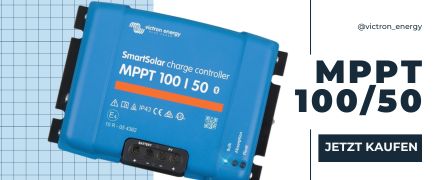 MPPT Solarladeregler Victron Camper Stromversorgung