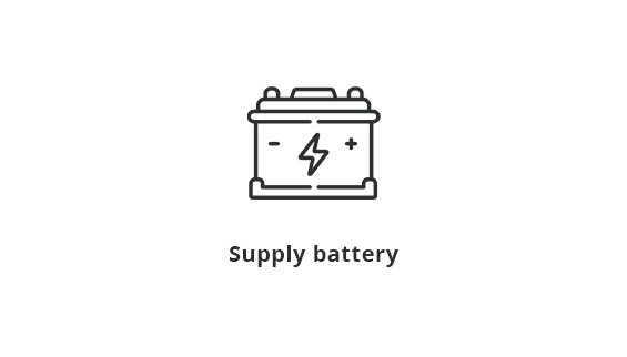 Supply battery Icon