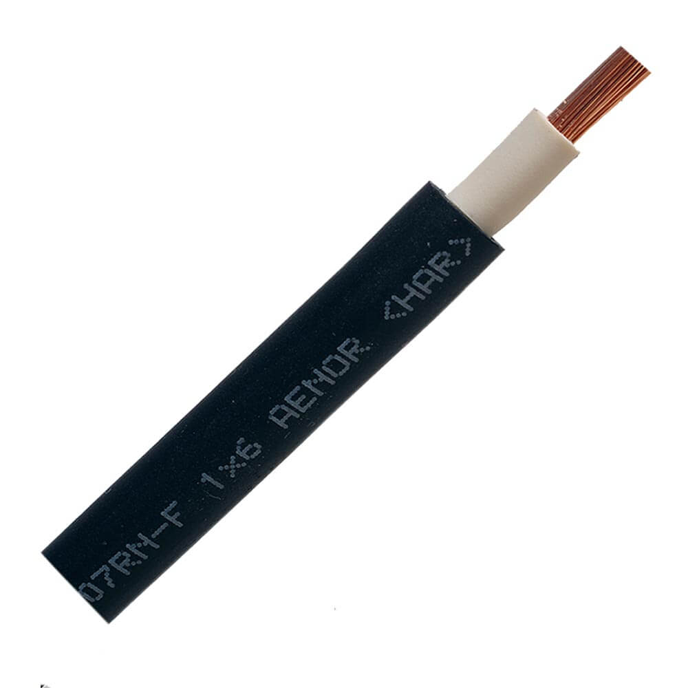 FraRon Solarkabel Xtrem 1 x 6mm² - 0% MwSt. (Angebot gemäß §12 Abs.3 USTG)