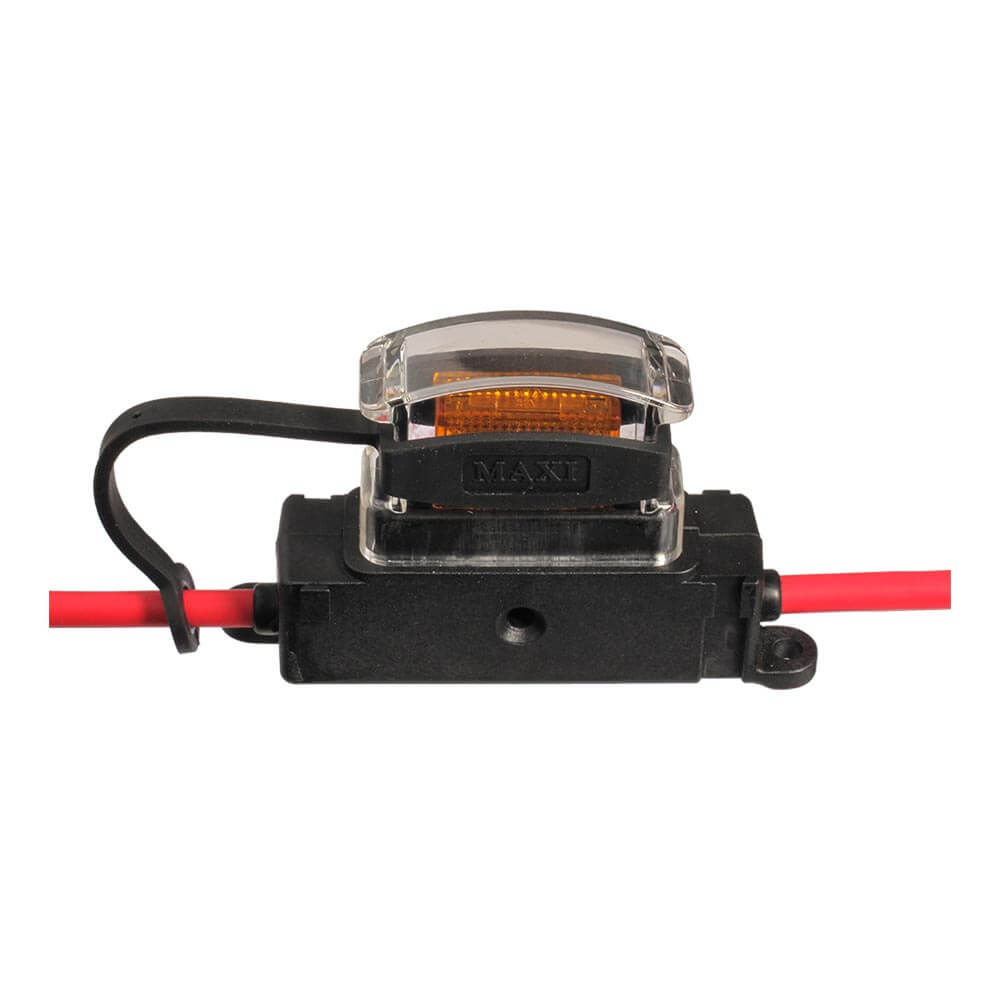 Maxi Fuse holder max. 80A with 50cm cable loop | FraRon.de 