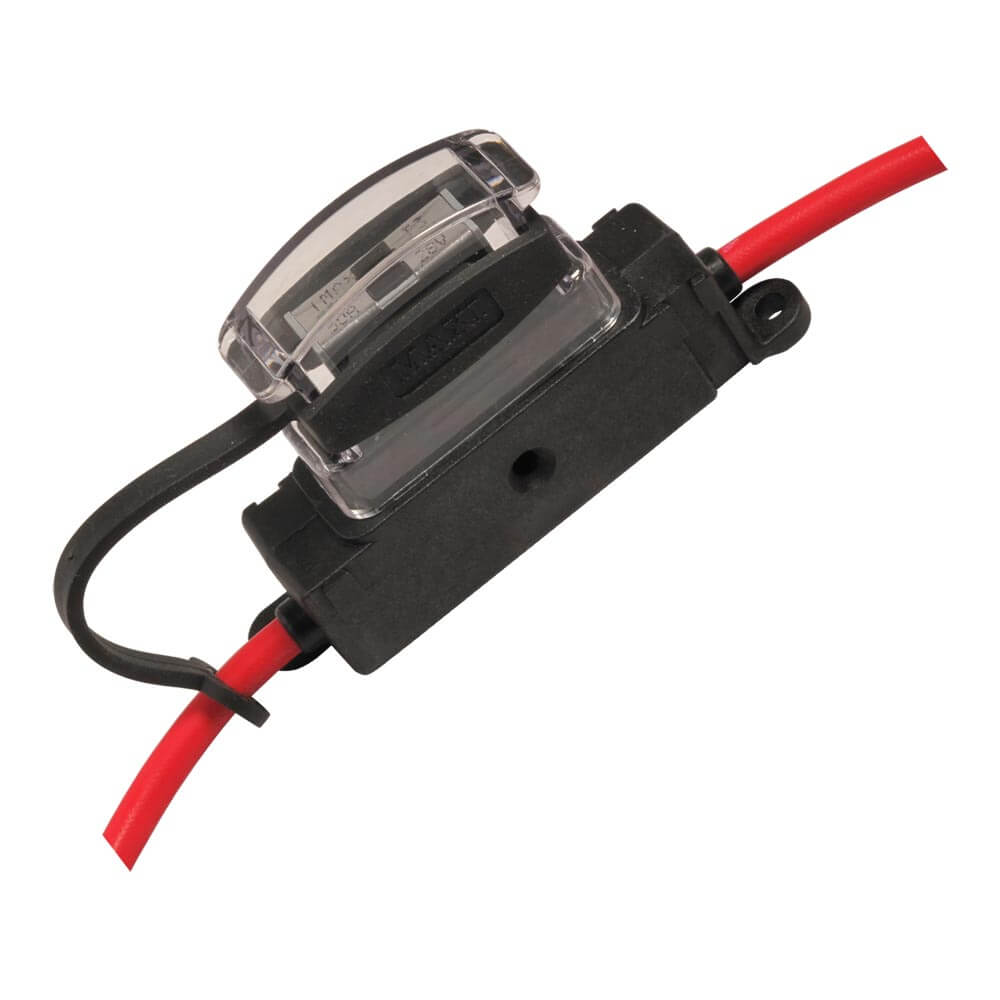 Maxi Fuse holder max. 80A with 50cm cable loop | FraRon.de 