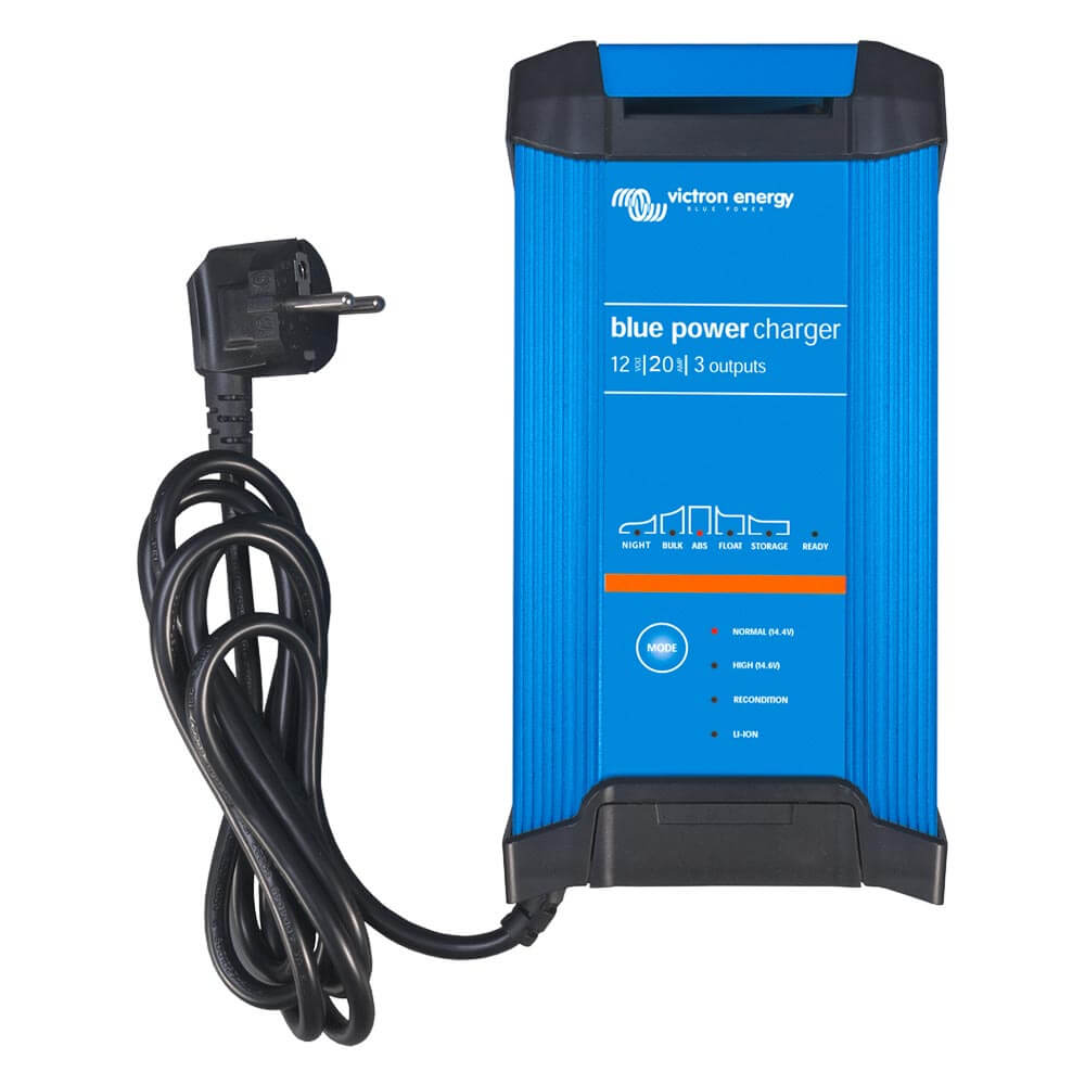 IUoU Automatic Battery Charger 12V / 20A, 3 outputs, Blue Power GX IP22  Smart, , FraRon electronic