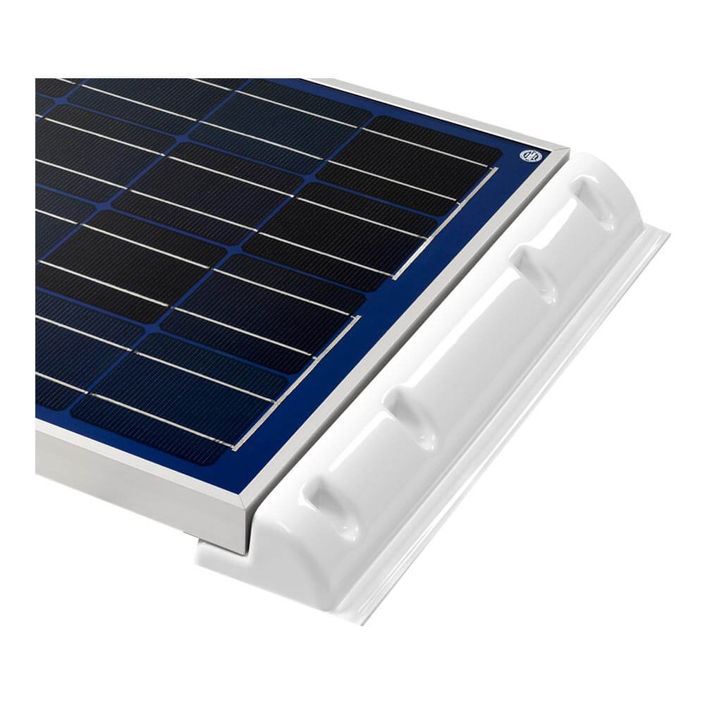 WATTSTUNDE GmbH Haltespoiler (2 Stck.) für Solarmodule, Länge 53cm, weiss