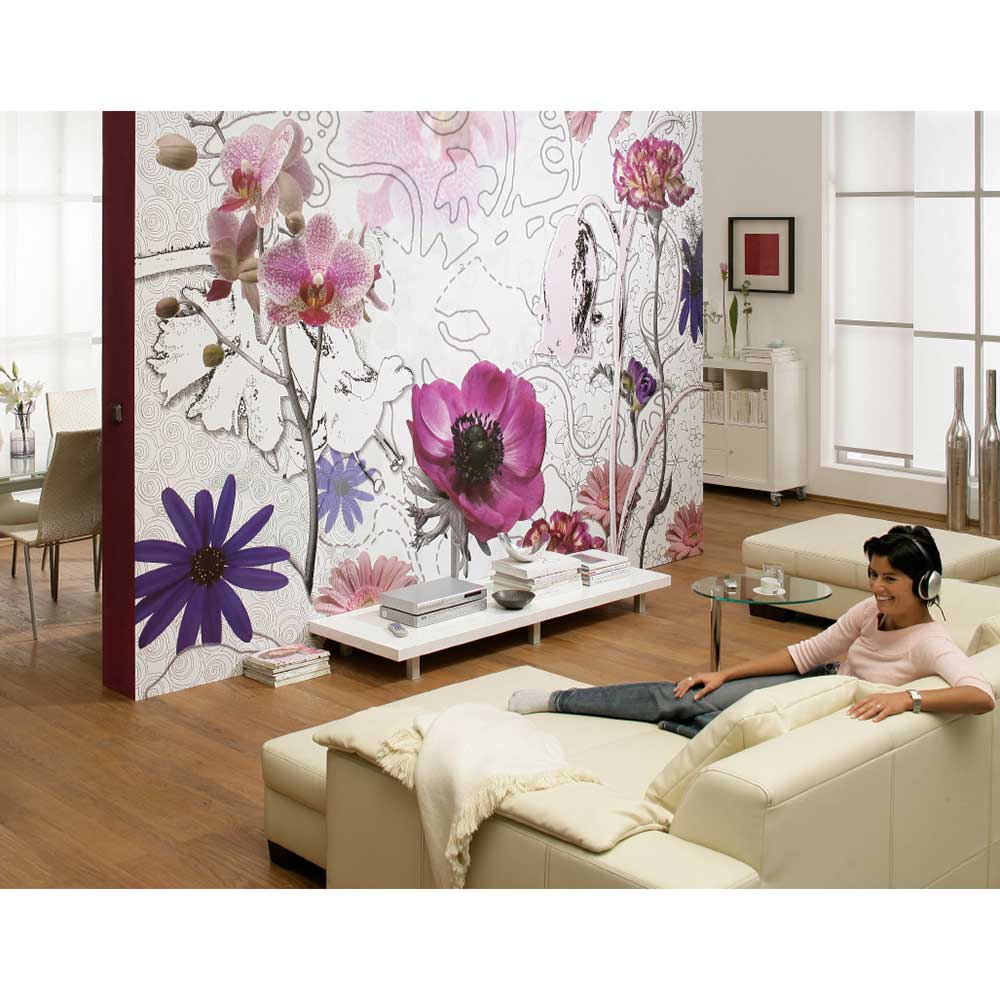 Komar Fototapete Purple 368 x 254 cm #8-887 Komar Fototapete Purple 368 x 254 cm #8-887