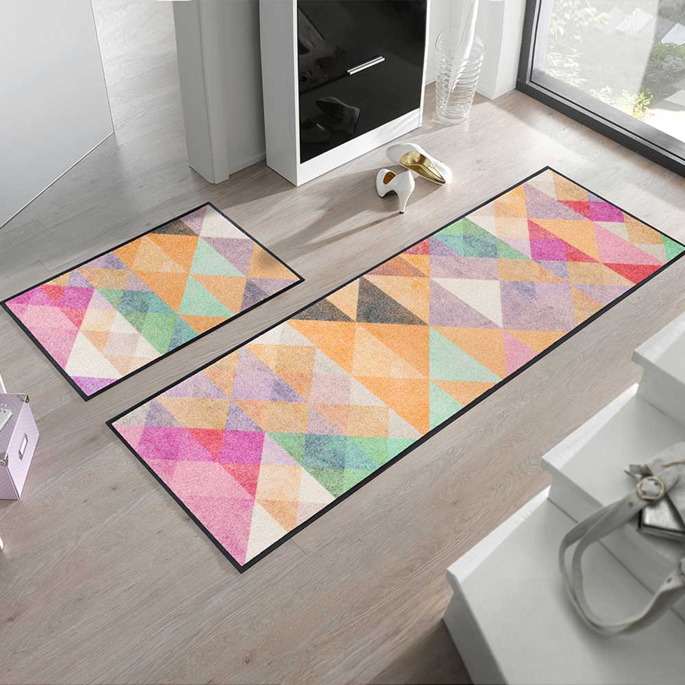 Fussmatte wash+dry Design Snorre 60x180 cm Fußmatten waschbare Türvorleger