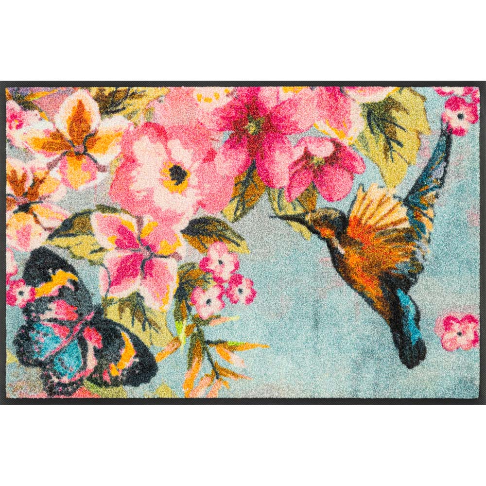 Wash+Dry Paillasson, Home Retreat 50x75cm, Intérieur Et Extérieur, Lavable, Multicolore