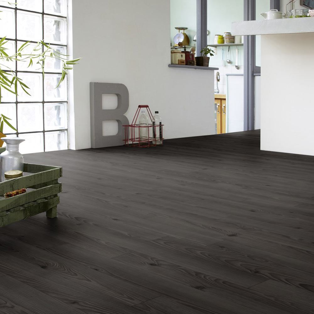 PVC Bodenbelag Tarkett Design 260 Vacano Black 4m Bodenbeläge PVC Belag
