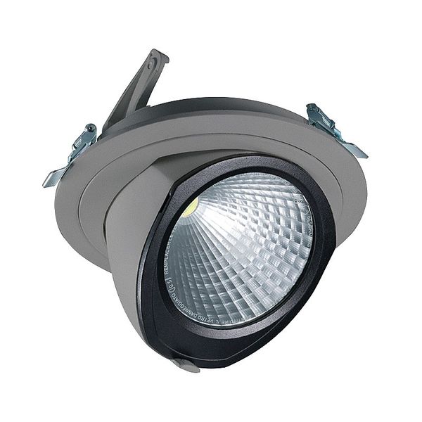 CLE LED YK Einbauleuchte mit Fortimo Philips SLM Modul 3400lm 28W alu-grau CLE LED YK Einbauleuchte mit Fortimo Philips SLM Modul 3400lm 28W alu-grau