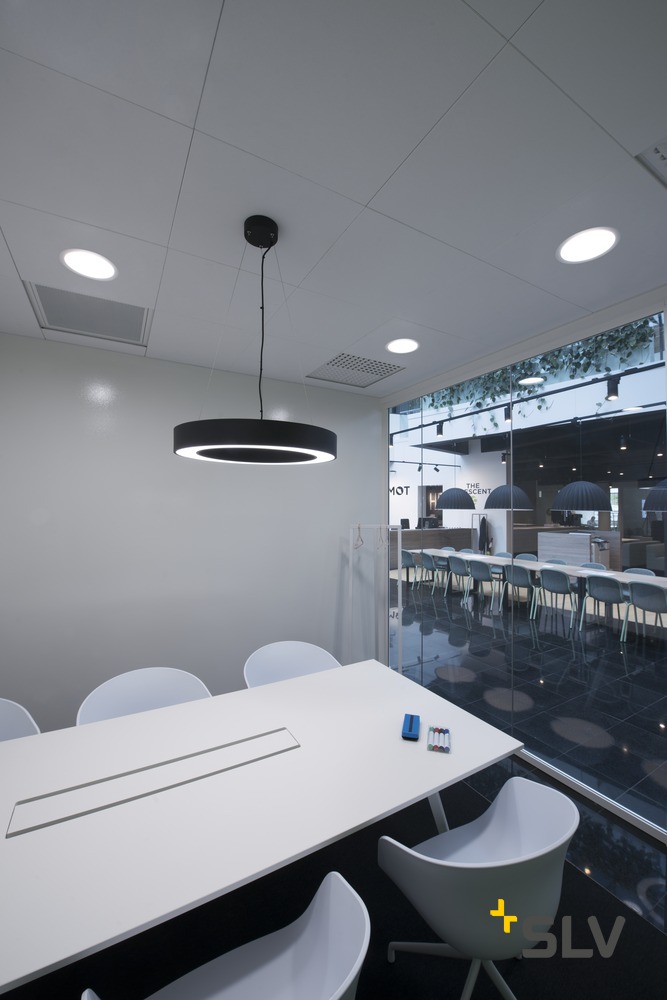 Slv Medo Pro 60 Ring Pendel Leuchte Schwarz Led