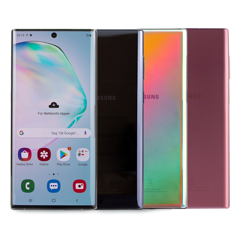 Samsung Galaxy Note 10 256 GB Aura Pink - Dual Sim *Gut* DE Händler