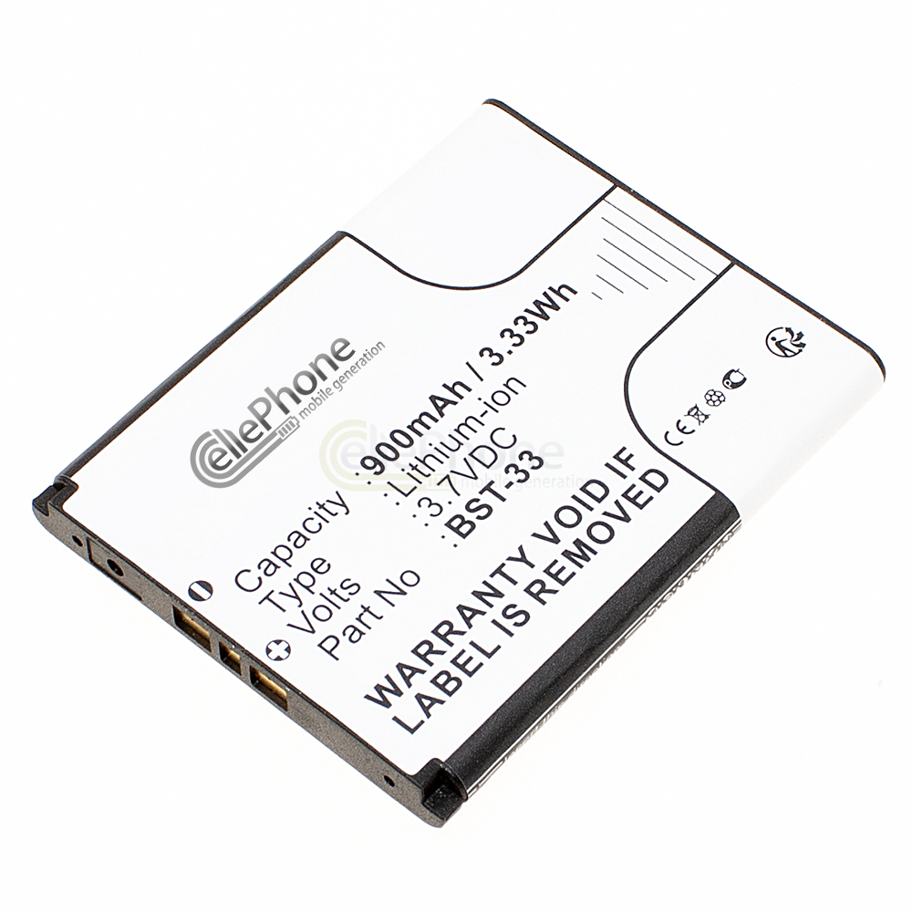 BST-33 Bst33 Batería Para Sony Ericsson M600I W600I K530I V802 W900I Z610 M600 M608C W950 W958C K790C K800 K618 W830C W850 C702