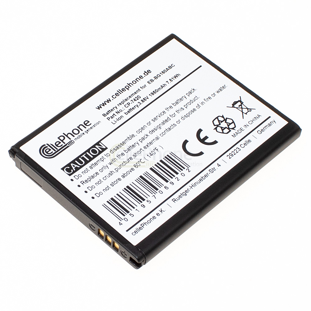 cellePhone Battery Li-Ion for Samsung Galaxy Folder (replaced EB