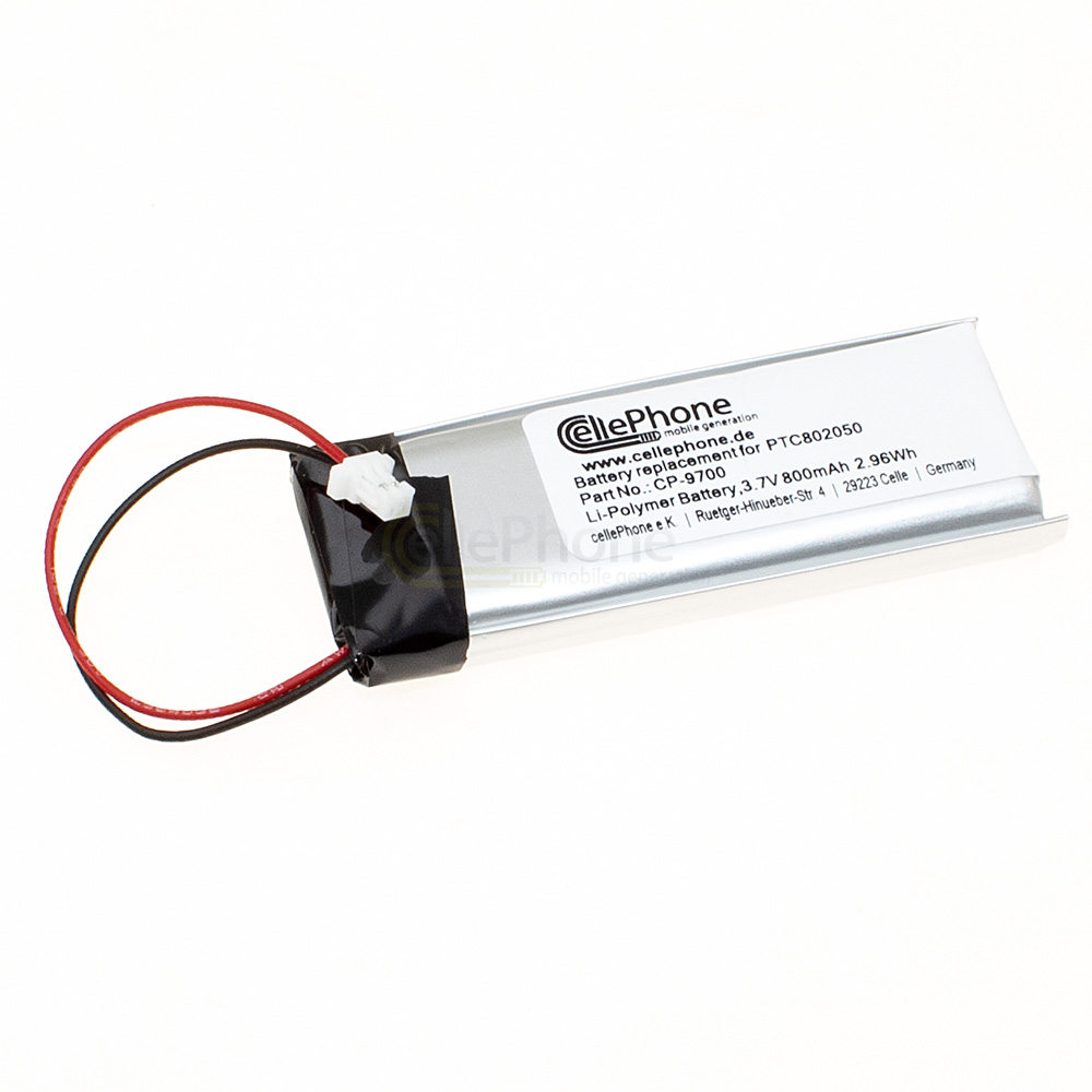 2er Set Akku Für Sena SMH-5 Kopfhörer - 350 MAh Li-Polymer Ersatzakku