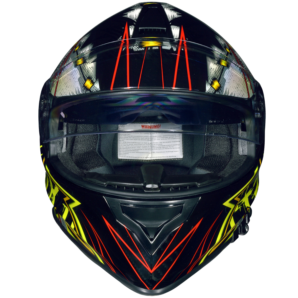 61-62 RT-824 Integralhelm Motorradhelm Kinderhelm Motorrad Integral Roller Helm rueger Farbe:Blue Hollow Gr/ö/ße:XL