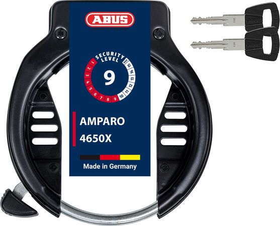 Abus Fenstersicherung ABUS Ivytex Rahmenschlosskette ACH IVY 6KS Tasche ST5950 - 100cm - Schwarz Abus Schließzylinder