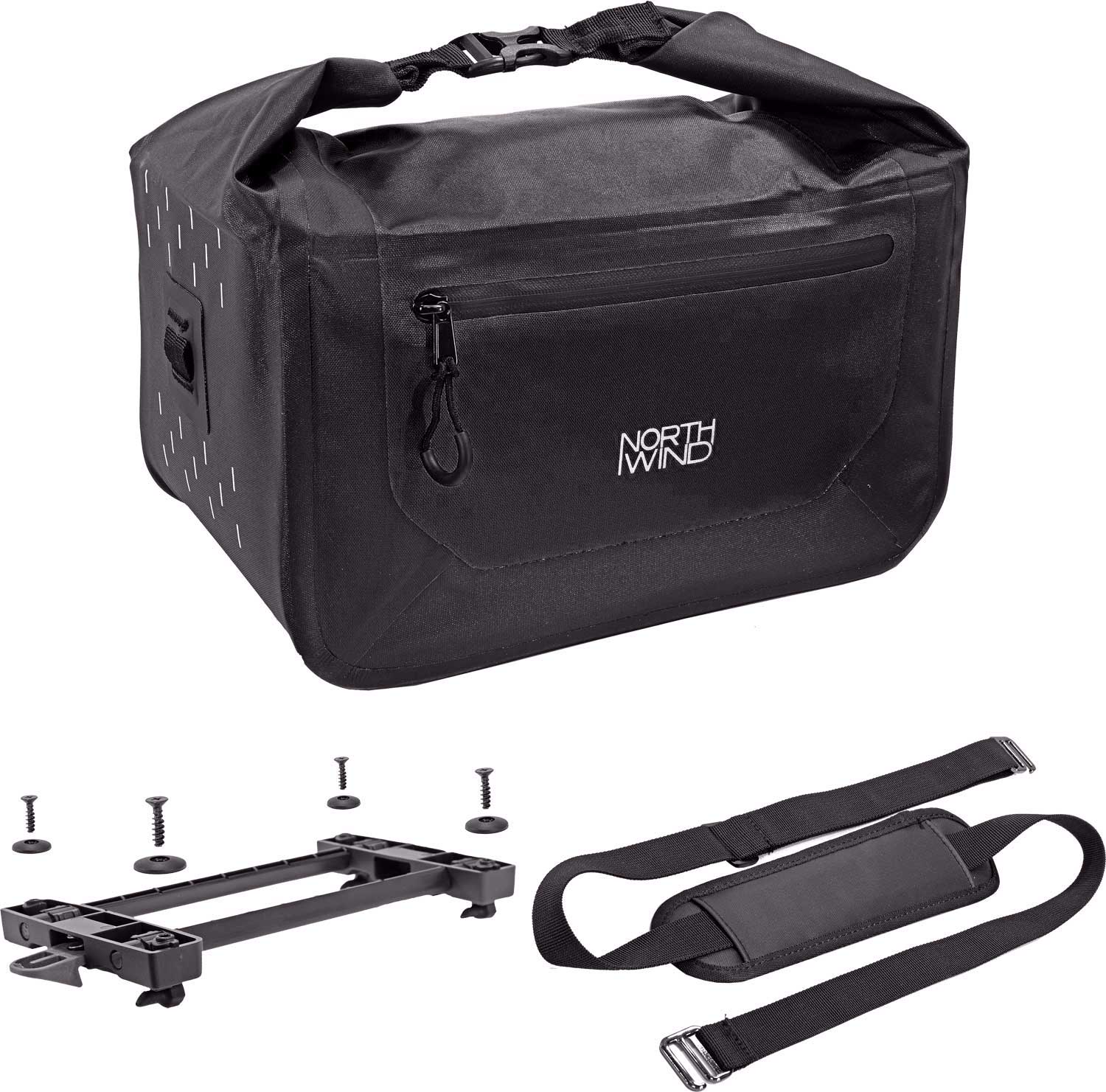 Northwind Trunkbag One4All schwarz Fahrräder und Zubehör online