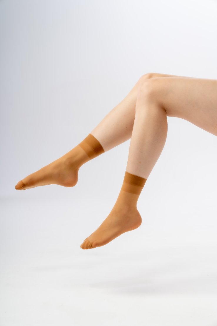     disée Damen 20 DEN Feinsöckchen 4er Pack Feelfree Socks