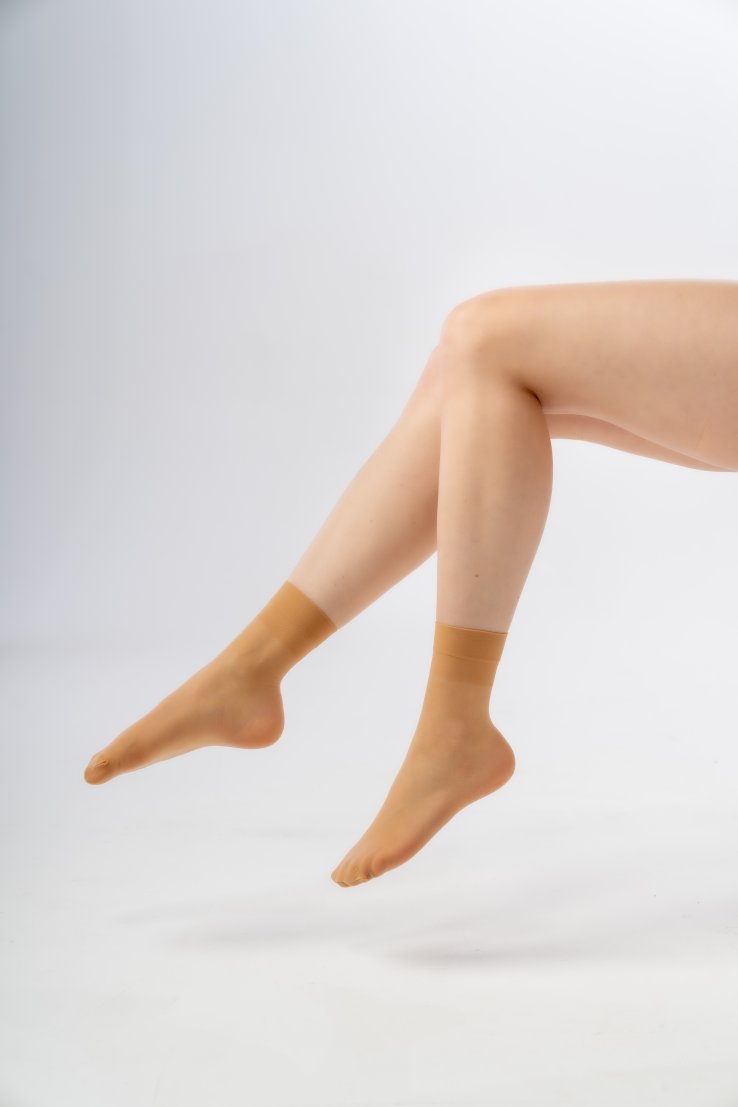     disée Damen 20 DEN Feinsöckchen 4er Pack Feelfree Socks
