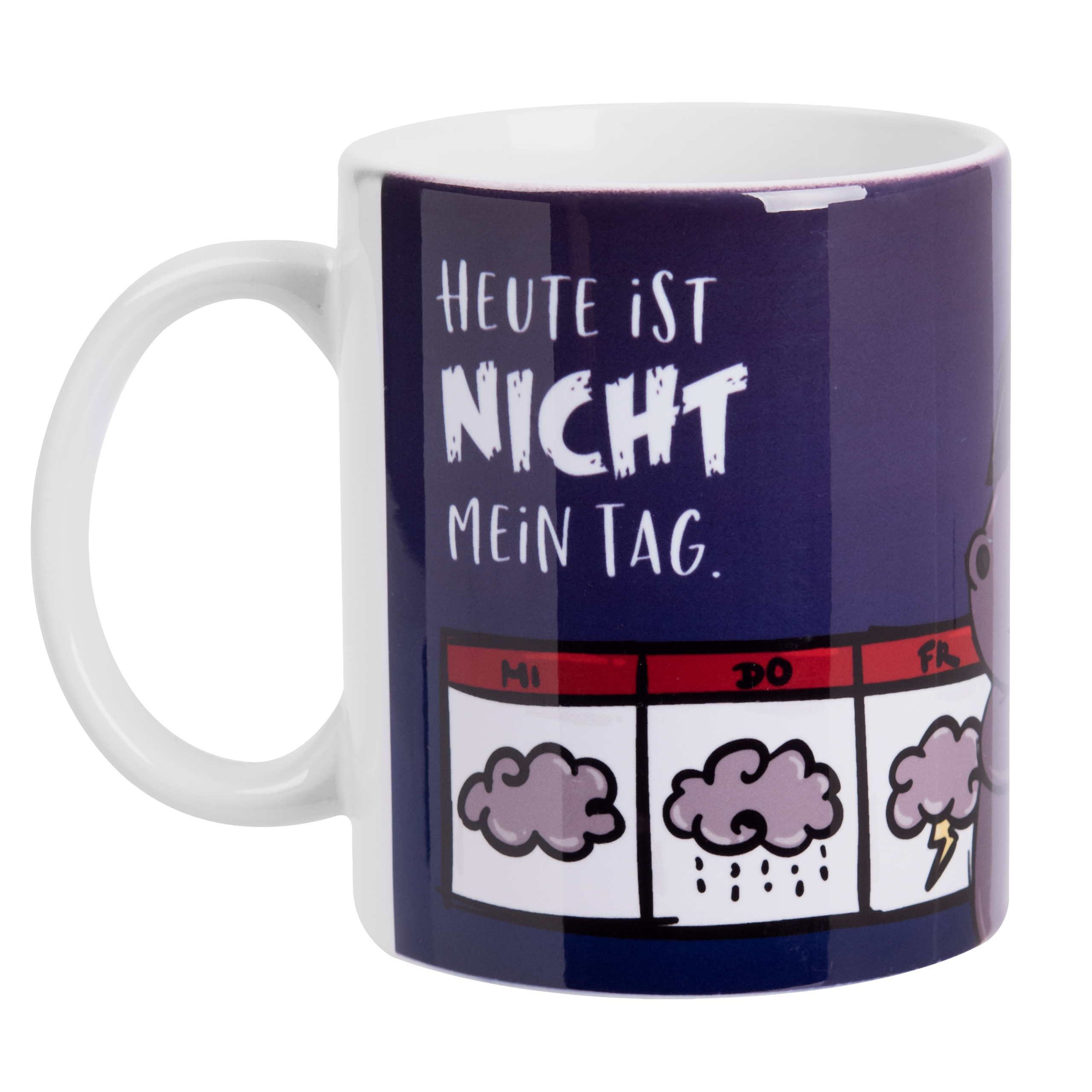Heute Ist Nicht Mein Tag Pummel & Friends Tasse Grummeleinhorn - Heute ist nicht mein Tag