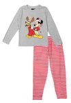 Disney Mickey Mouse XMAS Schlafanzug für Jungen - Micky & Pluto
