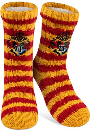 Fccrian Hausschuhsocken Damen - Flauschig Mit Rutschfester Sohle - Kuschelig Warme Stoppersocken