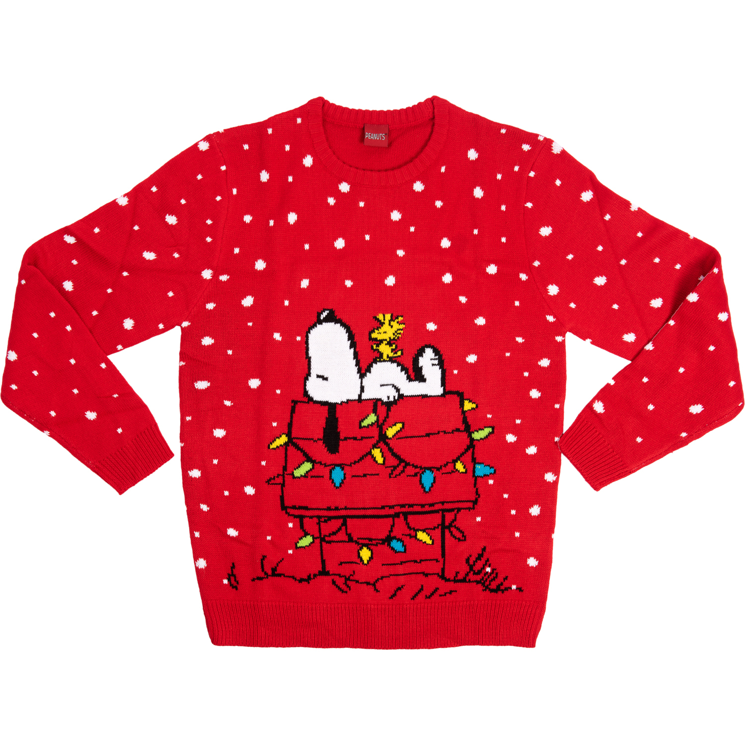 Peanuts Snoopy Winter Strick Pullover Sweatshirt Ugly Christmas Sweater Weihnachtspullover Weihnachten Fur Herren Damen Rot Elfen De