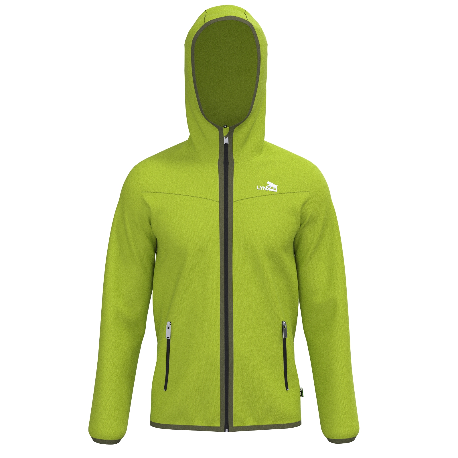 ID13 - Outdoor fleece jacket in light green | plentyShop LTS