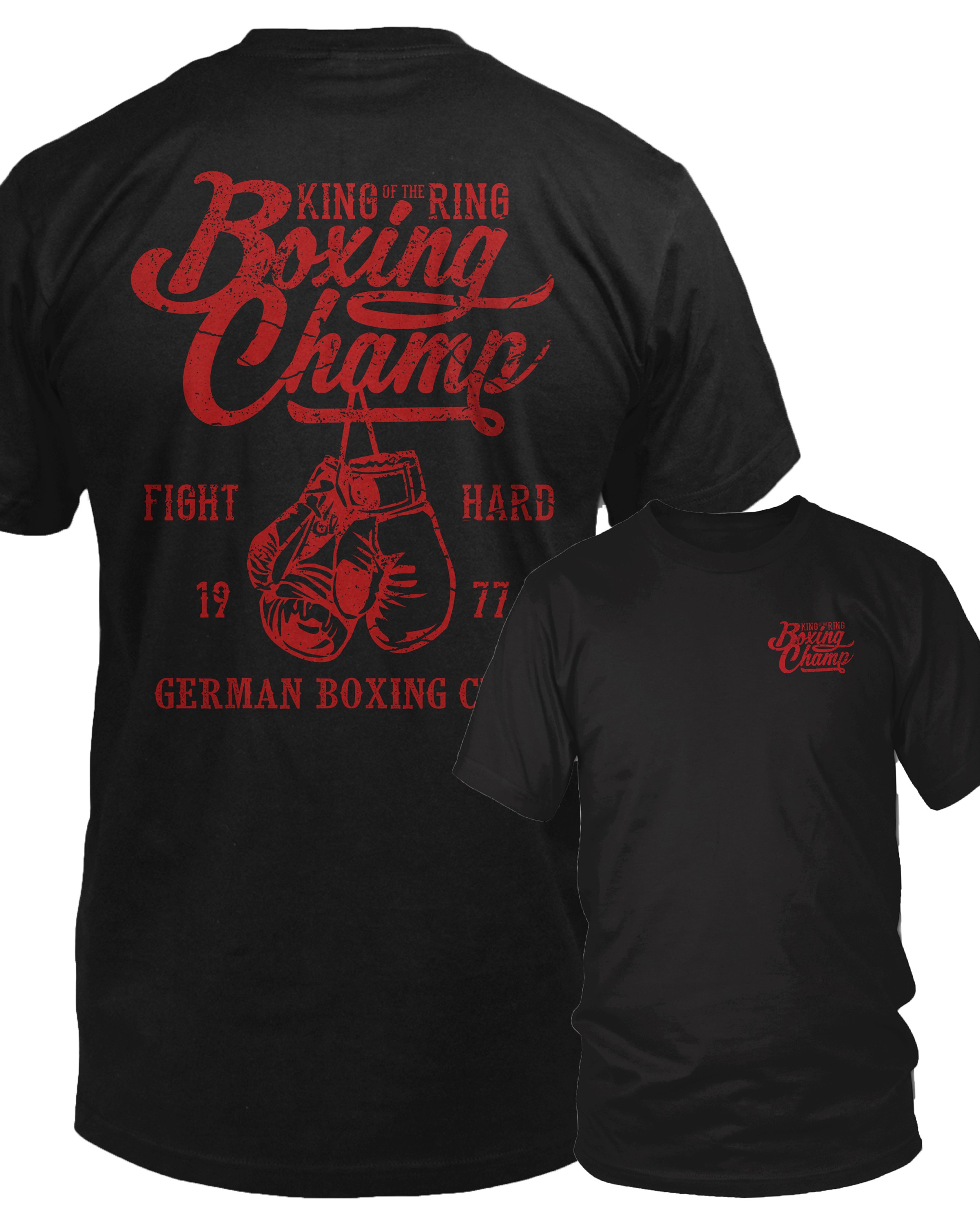 Stylz TShirt German Boxing Club Bodybuilding Boxing Muay MMA Sports