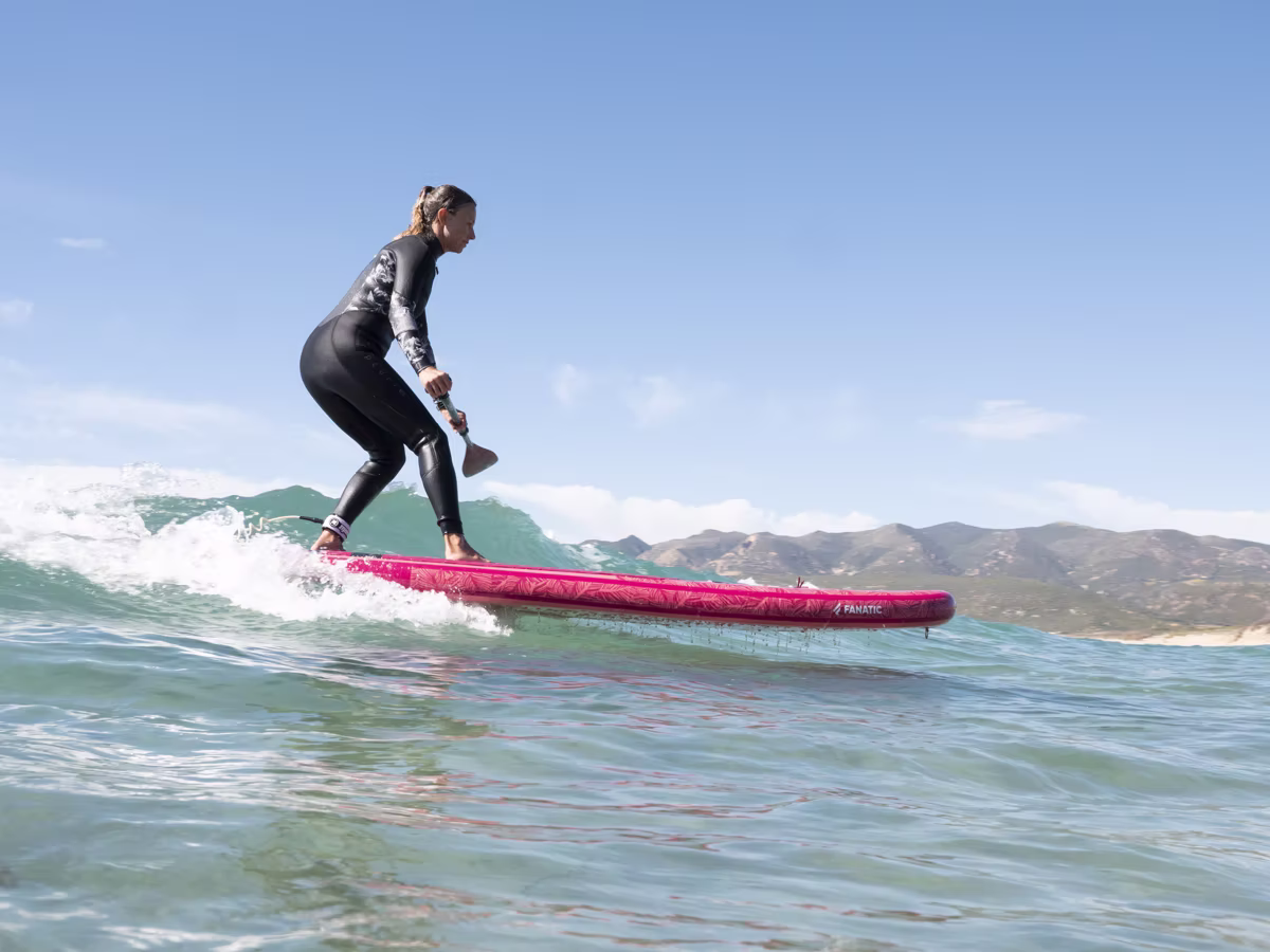 Fitness auf dem SUP