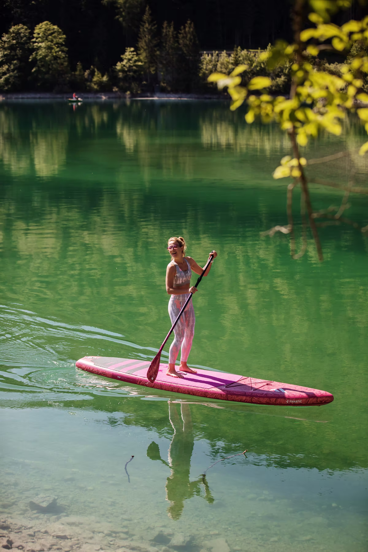 Fanatic SUP Stabilität auf Wasser