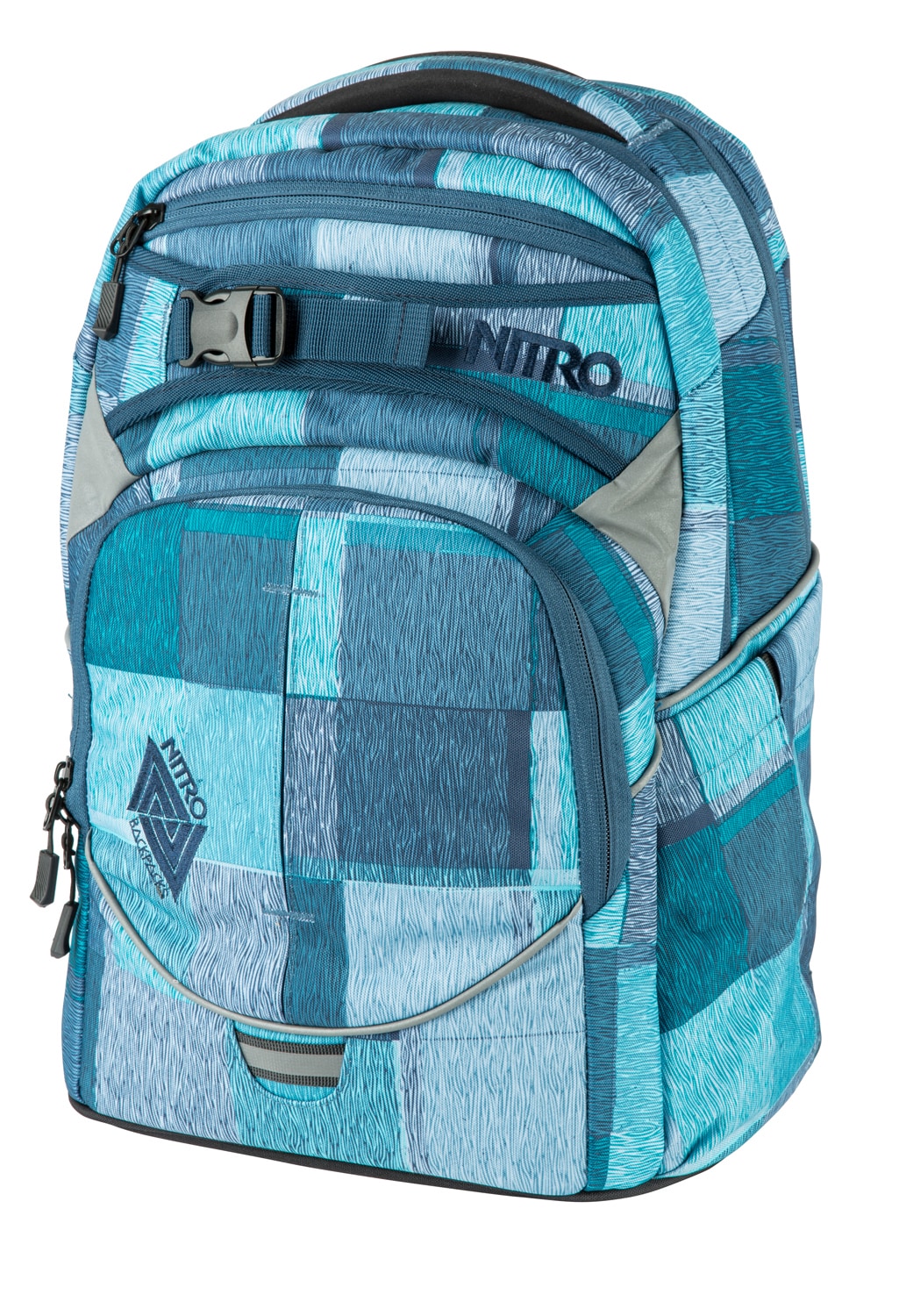 NITRO Schulrucksack Chase, Alltagsrucksack, Rucksack für Freizeit