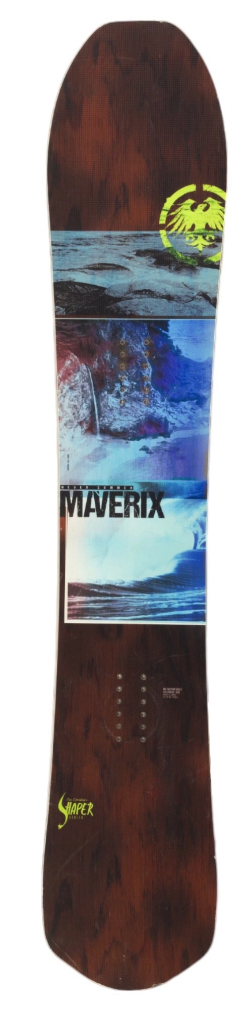 Never Summer Maverix Snowboard 2019 all mountain gebraucht