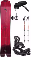 [Paket] Splitboard Set Nitro Squash Split Board + Union Expedition Bindung + Kohla Felle + Stöcke 2022 152